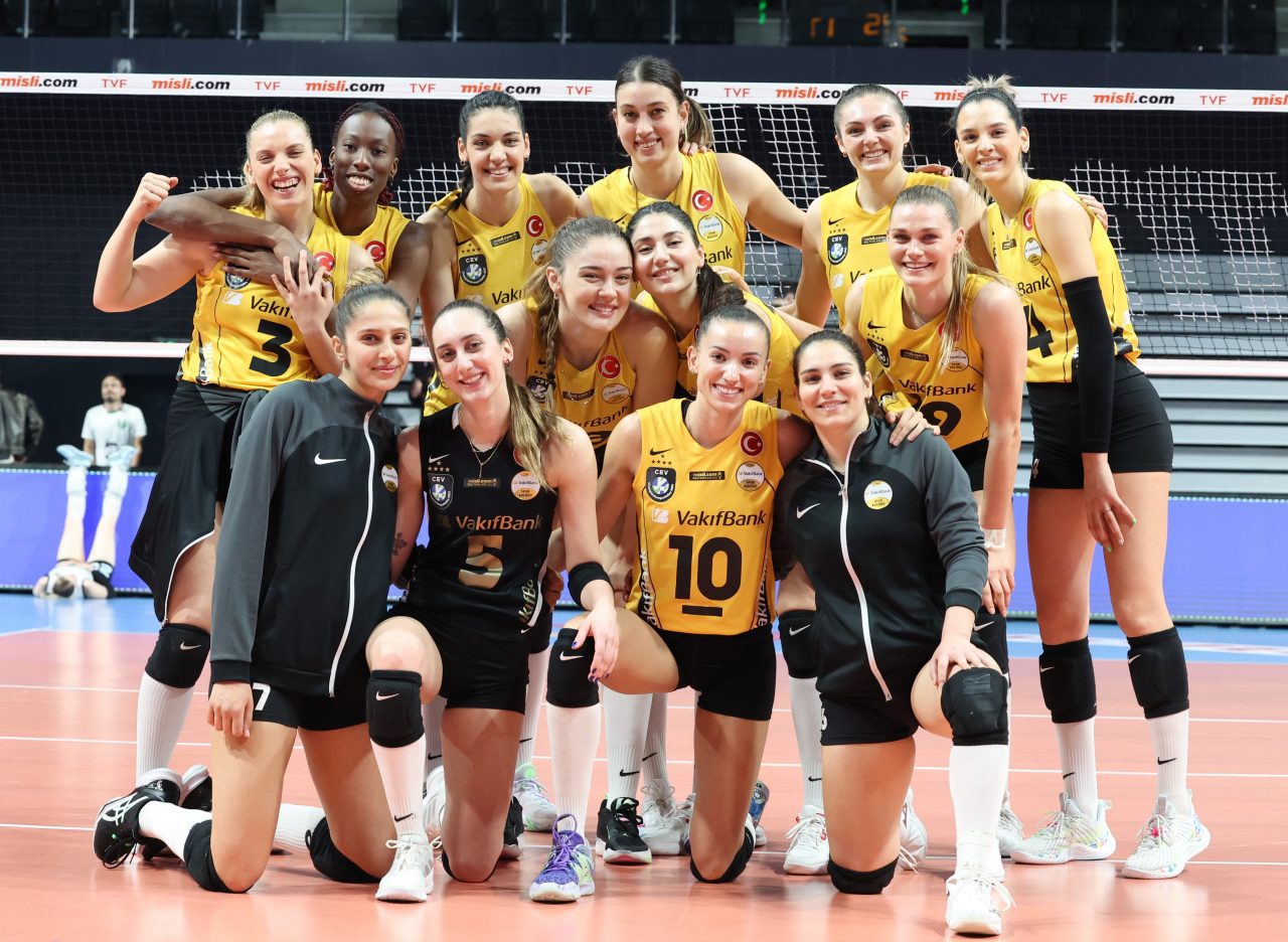 VakıfBank, Kuzeyboru'ya set vermedi